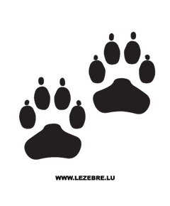 Dog paws Decal