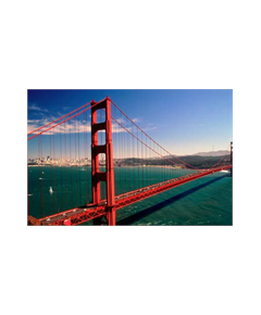 Deko Wandsticker Pont Golden Gate
