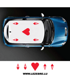 Ace of Hearts Decal
