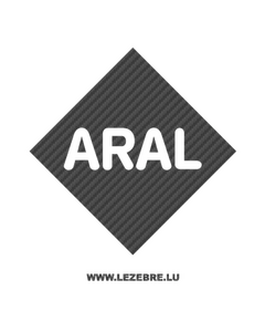 Aral Carbon Decal