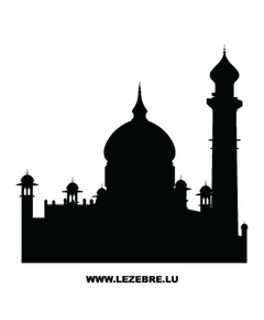 Taj Mahal Decal