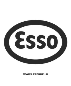 Esso Logo Decal