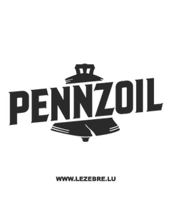 Sticker Pennzoil Logo 2