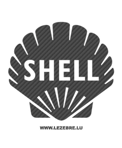 Shell Logo 1961 Carbon Decal 3