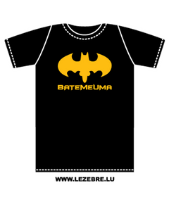 T-Shirt Bate-me uma Parodie Batman