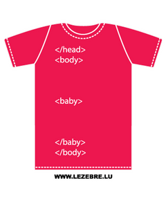T-Shirt Geek Baby