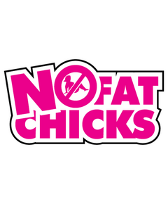JDM No Fat Chicks Decal