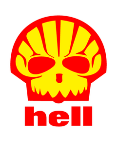 JDM Hell parody Shell T-shirt