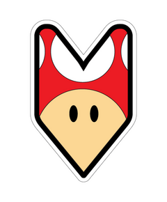 Sticker JDM Logo Mushroom
