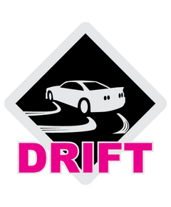 Sticker JDM Drift Schild