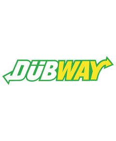 JDM Dübway parody Subway T-shirt