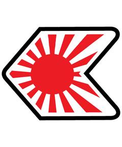 Sticker JDM logo Japan