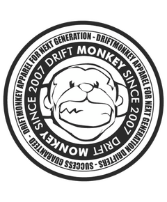 Sticker JDM Drift Monkey