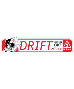 Sticker JDM Drift Check Ok !
