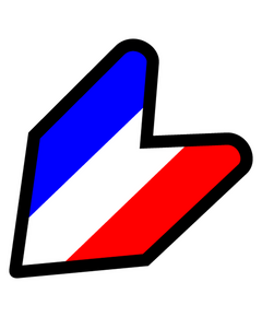 JDM France flag Decal