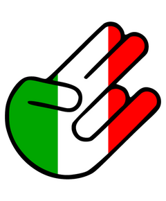 JDM The Shocker Italy Decal