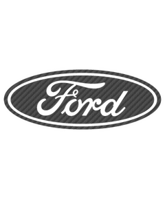 Ford Logo Carbon Decal
