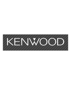 Sticker Carbone Kenwood Logo