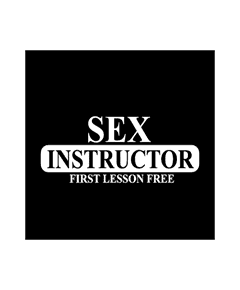 Sweat-Shirt Sex Instructor