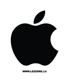 Apple Logo Mac Decal