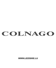 Sticker Carbone Colnago Logo