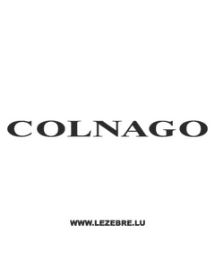 Colnago Logo Decal