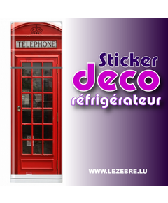 Stickers frigo Cabine Téléphonique Anglaise