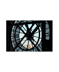 Sticker géant Horloge Paris