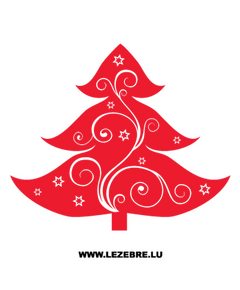 Design Christmas Tree Decal