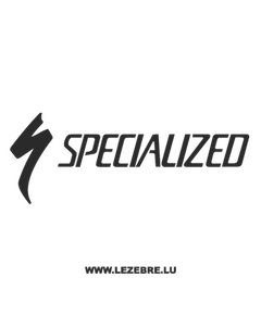 Specialized Logo bicycle Decal