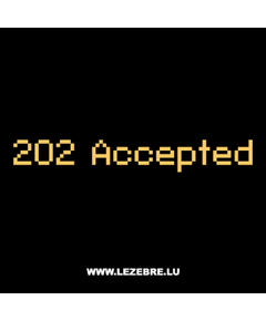 T-Shirt Geek 202 Accepted