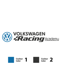 VW Volkswagen Racing Academy Decal