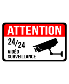 Sticker Maison sous vidéo surveillance