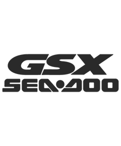 Sea Doo GSX logo decal
