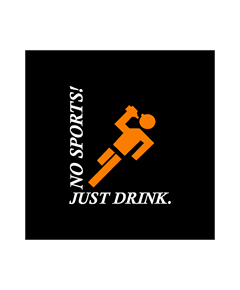 Sweat-Shirt No Sport, Just Drink