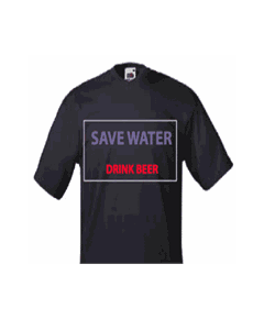 Sweat-Shirt Save Water Drink Beer