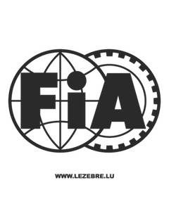 Sticker FIA Logo 2