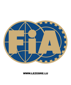 Sticker FIA Logo Couleur