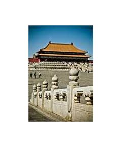 Sticker Mural, photo palais de la cité interdite Pekin, celine