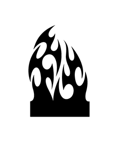 Flame Decal 32
