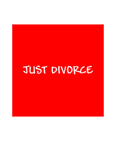 Tee shirt Just divorce parodie Just married