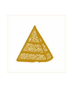 Sticker Dekoration Pyramide