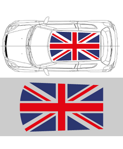 Sticker Toit Suzuki Swift drapeau Anglais, Union Jack