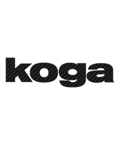 Koga logo Carbon Decal