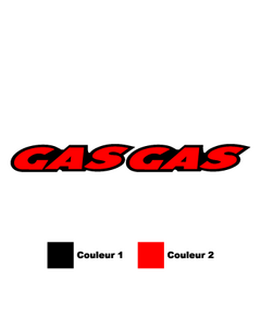 GAS-GAS logo color Decal