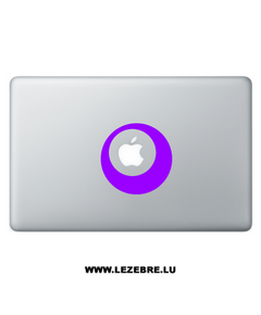 Sticker Macbook Cercle Design