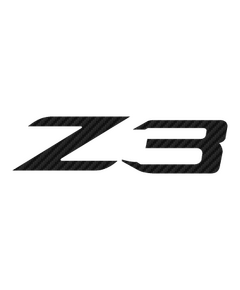Sticker Karbon BMW Z3 logo