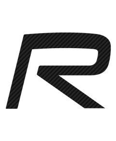 Sticker Karbon Volvo R-Line R-Design logo
