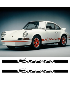 Kit Stickers Seitenleiste Porsche Carrera