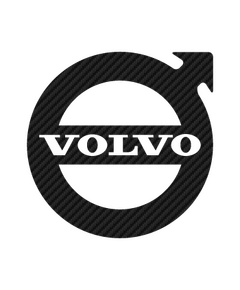 Volvo 1950 logo Carbon Decal
